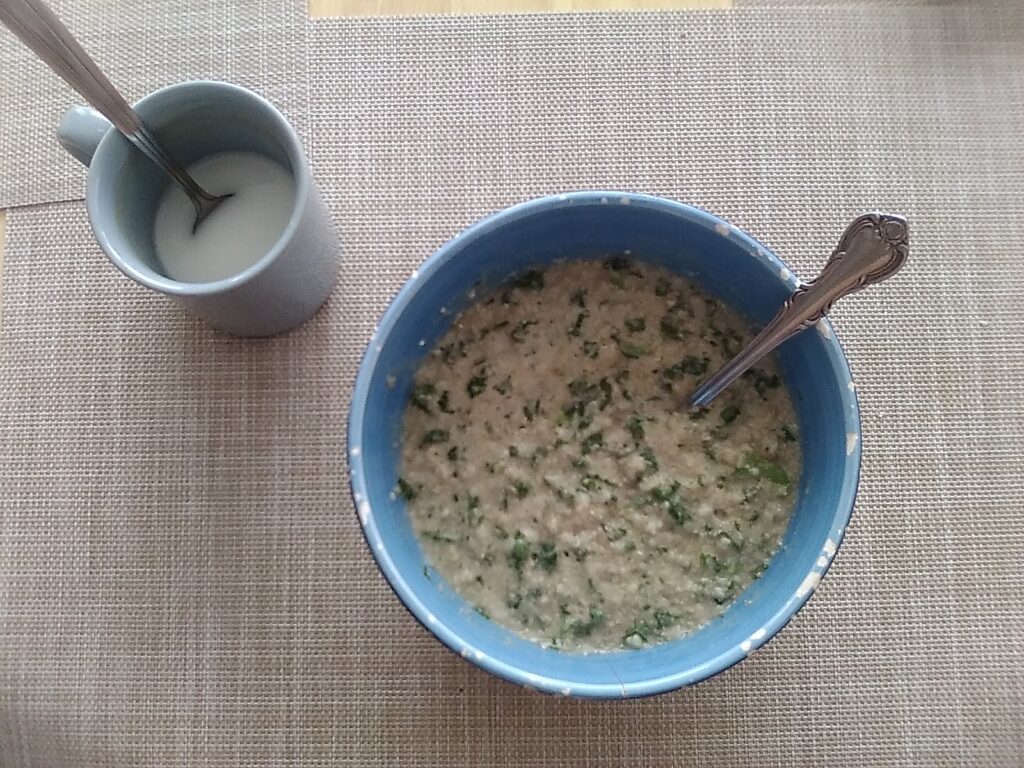 vegan oatmeal breakfast