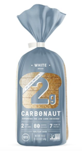 Carbonaut white bread